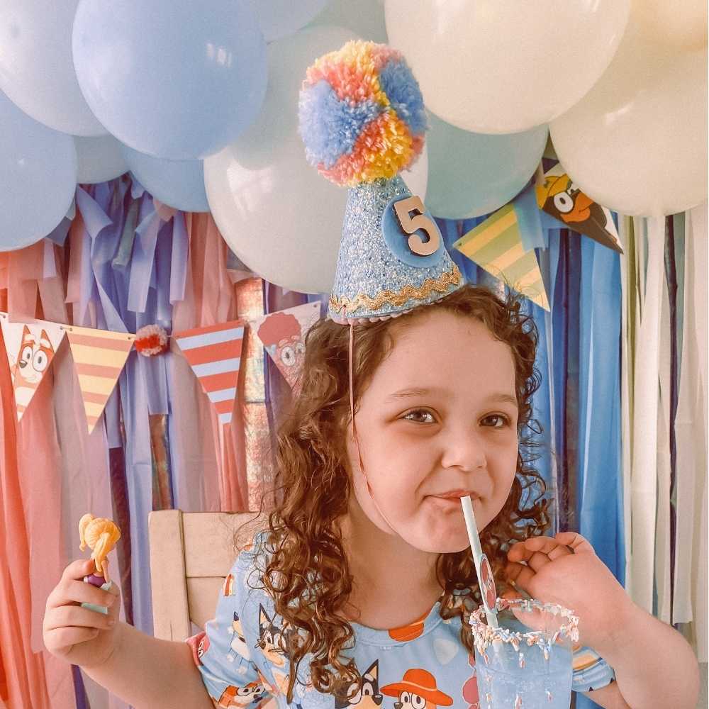 DIY3 styles Complete Bluey Balloon Kids Party Supplies Child